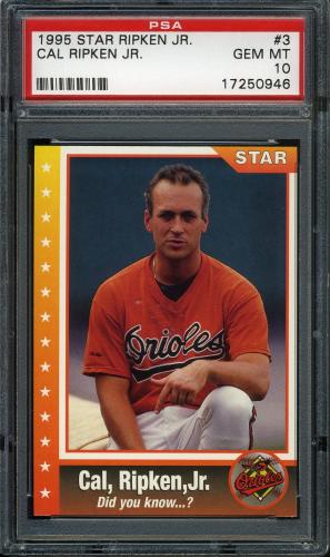 1995 Star Ripken 080 #003 Cal Ripken-Did you know...? PSA 10 #17250946