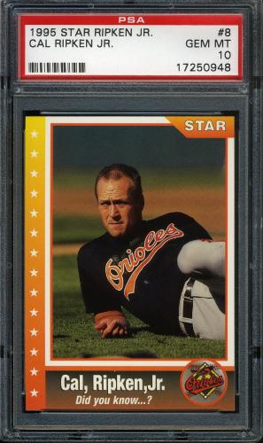 1995 Star Ripken 080 #008 Cal Ripken-Did you know...? PSA 10 #17250948