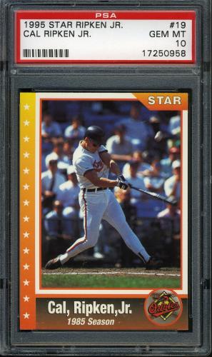 1995 Star Ripken 080 #019 Cal Ripken-1985 Season PSA 10 #17250958