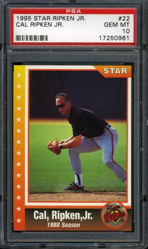 1995 Star Ripken 080 #022 Cal Ripken-1988 Season PSA 10 #17250961