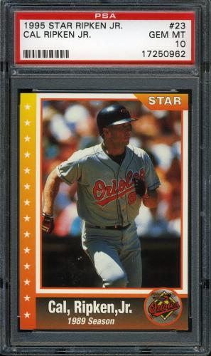 1995 Star Ripken 080 #023 Cal Ripken-1989 Season PSA 10 #17250962