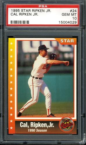 1995 Star Ripken 080 #024 Cal Ripken-1990 Season PSA 10 #15004029
