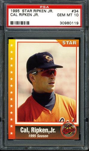 1995 Star Ripken 080 #034 Cal Ripken-1995 Season PSA 10 #30980119