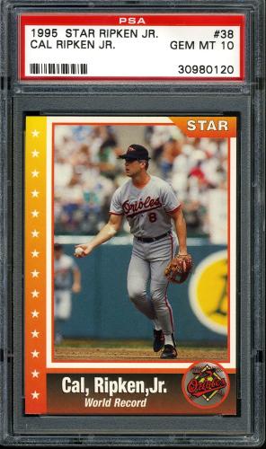 1995 Star Ripken 080 #038 Cal Ripken-World Record PSA 10 #30980120