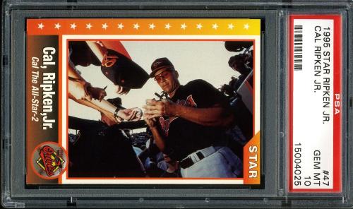1995 Star Ripken 080 #047 Cal Ripken-Cal the All-Star-2 PSA 10 #15004025