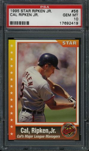 1995 Star Ripken 080 #056 Cal Ripken-Cal's Major League Managers PSA 10 #17692419