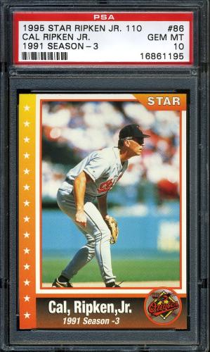 1995 Star Ripken 110 #086 Cal Ripken, Jr. PSA 10 #16861195