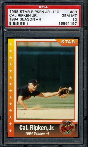 1995 Star Ripken 110 #088 Cal Ripken, Jr. PSA 10 #16861197