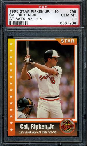 1995 Star Ripken 110 #095 Cal Ripken, Jr. PSA 10 #16861204