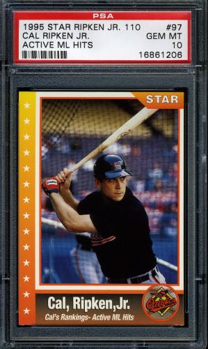 1995 Star Ripken 110 #097 Cal Ripken, Jr. PSA 10 #16861206