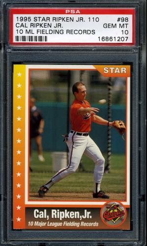 1995 Star Ripken 110 #098 Cal Ripken, Jr. PSA 10 #16861207