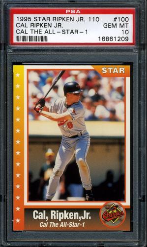 1995 Star Ripken 110 #100 Cal Ripken, Jr. PSA 10 #16861209