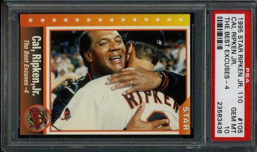 1995 Star Ripken 110 #105 Cal Ripken, Jr. PSA 10 #23563436