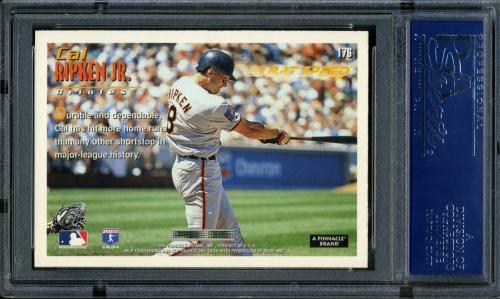 1995 Summit #176 Cal Ripken BAT PSA 10 #14190699 - Back