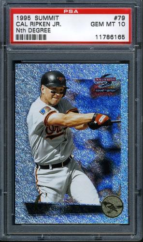 1995 Summit Nth Degree #079 Cal Ripken PSA 10 #11786165