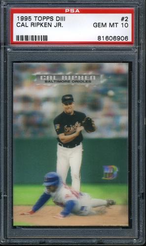 1995 Topps D3 #2 Cal Ripken PSA 10 #81606906