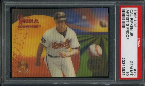 1995 UC3 Artist's Proofs #075 Cal Ripken PSA 10 #23343925