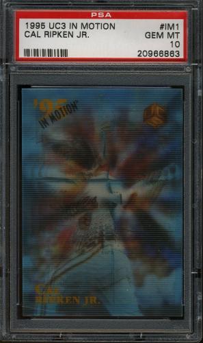 1995 UC3 In Motion #IM1 Cal Ripken PSA 10 #20966863