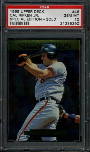 1995 Upper Deck Special Edition Gold #46 Cal Ripken PSA 10 #21239290