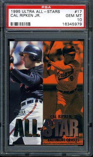 1995 Ultra All-Stars #17 Cal Ripken PSA 10 #16345979