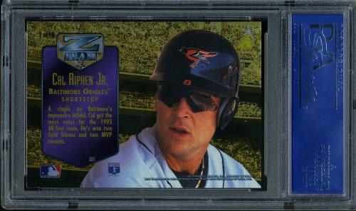 1995 Zenith Z-Team #1 Cal Ripken PSA 10 #14598866 - Back