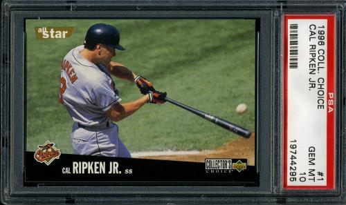 1996 Collector's Choice #001 Cal Ripken PSA 10 #19744295