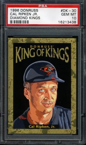 1996 Donruss Diamond Kings #30 Cal Ripken PSA 10 #16213438
