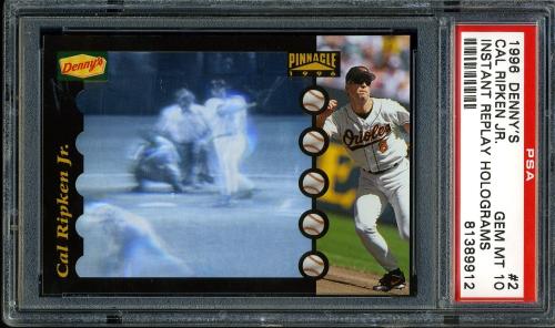 1996 Denny's Holograms #2 Cal Ripken PSA 10 #81389912