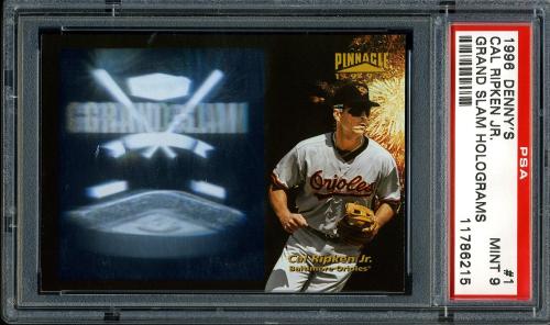 1996 Denny's Holograms Grand Slam #1 Cal Ripken PSA 9 #11786215