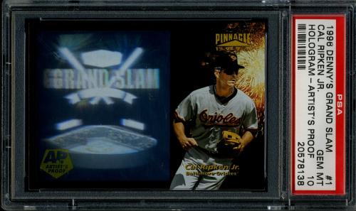 1996 Denny's Holograms Grand Slam Artist's Proofs #1 Cal Ripken PSA 10 #20578138