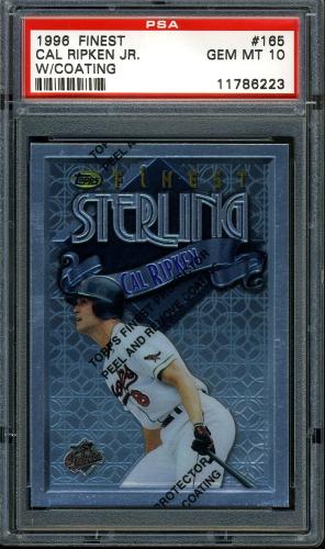 1996 Finest #165 Cal Ripken S PSA 10 #11786223
