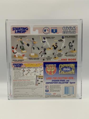 1996 Kenner Starting Lineup Fielding Cal Ripken, Jr. AFA 85 #18430311 - Back