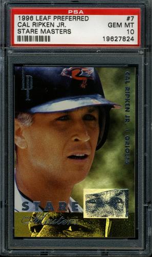 1996 Leaf Preferred Staremaster #7 Cal Ripken PSA 10 #19627824