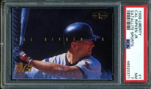 1996 Liberty Sports #1 Cal Ripken Jr. PSA 7 #48920371