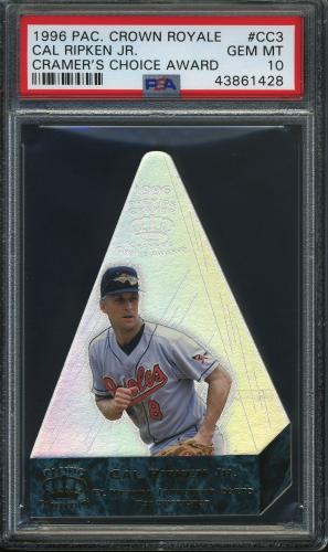 1996 Pacific Cramer's Choice #CC-3 Cal Ripken PSA 10 #43861428