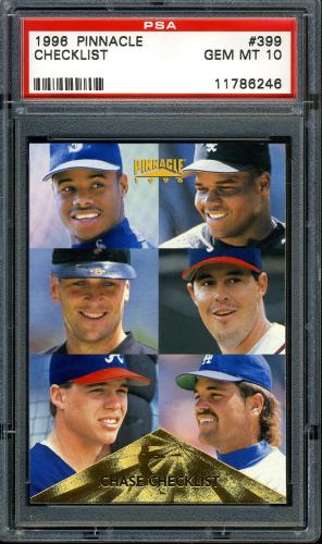 1996 Pinnacle #399 Superstar CL PSA 10 #11786246