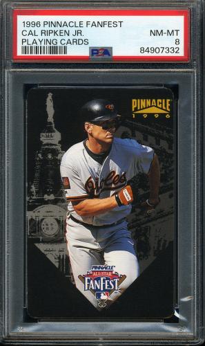 1996 Pinnacle FanFest Playing Cards Cal Ripken Jr. PSA 8 #84907332
