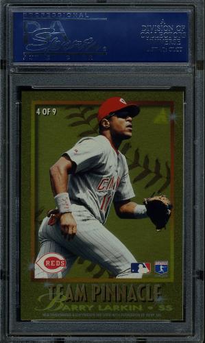 1996 Pinnacle Team Pinnacle #4 C.Ripken/B.Larkin PSA 10 #11786250 - Back