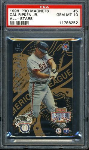 1996 Pro Mags All-Stars #05 Cal Ripken Jr. PSA 10 #11786252