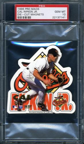 1996 Pro Mags Die Cuts #4 Cal Ripken Jr. PSA 10 #22137141