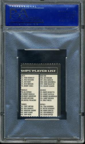 1996 Pro Stamps #76 Cal Ripken PSA 10 #40501894 - Back