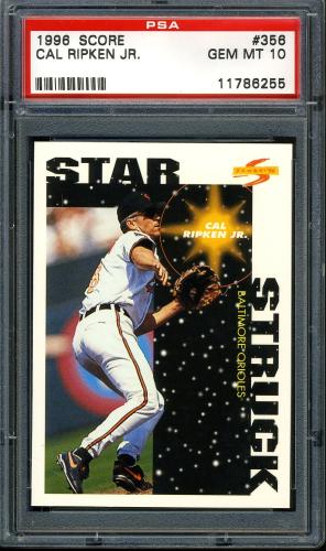 1996 Score #0356 Cal Ripken SS PSA 10 #11786255