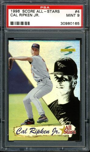 1996 Score All-Stars #4 Cal Ripken PSA 9 #30980165