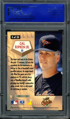 1996 Score All-Stars #4 Cal Ripken PSA 9 #30980165 - Back
