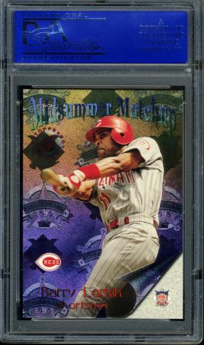 1996 Stadium Club Midsummer Matchups #M6 C.Ripken/B.Larkin PSA 8 #30980173 - Back