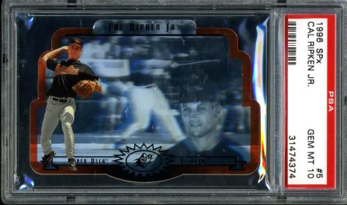 1996 SPx #5 Cal Ripken PSA 10 #31474374