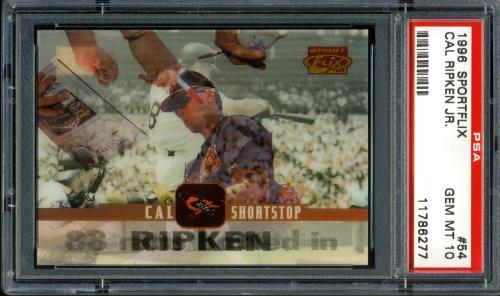 1996 Sportflix #054 Cal Ripken PSA 10 #11786277
