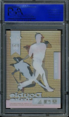 1996 Sportflix Double Take #1 C.Ripken/B.Larkin PSA 9 #11786278 - Back