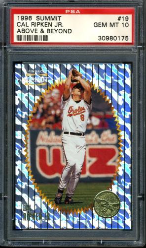 1996 Summit Above and Beyond #019 Cal Ripken PSA 10 #30980175
