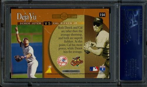 1996 Summit Above and Beyond #154 D.Jeter/C.Ripken PSA 10 #21206940 - Back